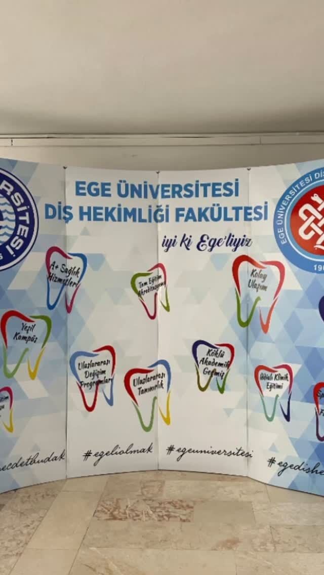 Ege Üniversitesi 5.Diş Hekimliği Öğrenci Sempozyumundaydık